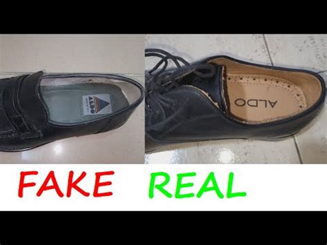 Aldo shoes real vs fake review. How to spot counterfeit Aldo.